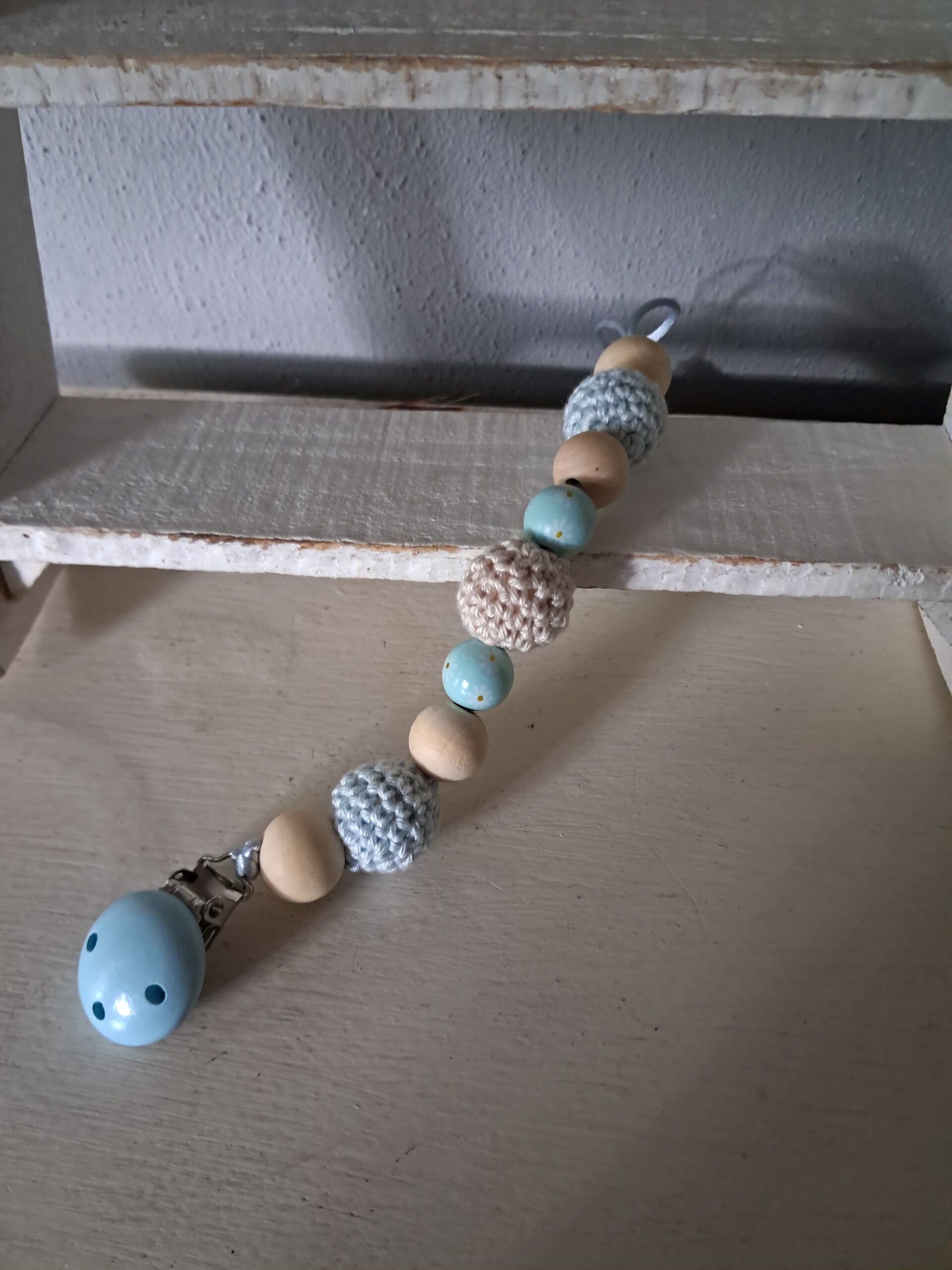 Speenkoord licht blauw