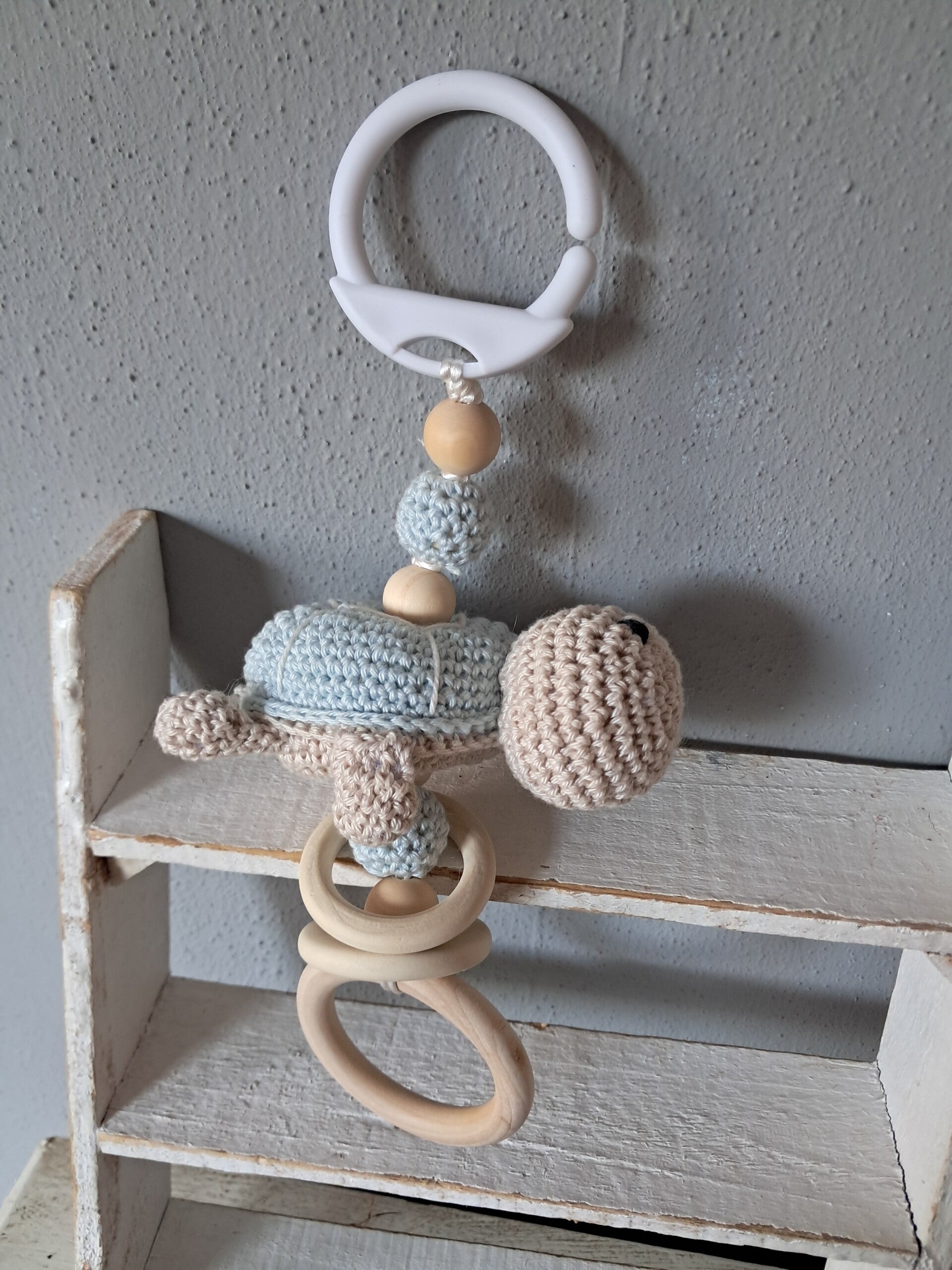 Maxicosiehanger schildpad blauw