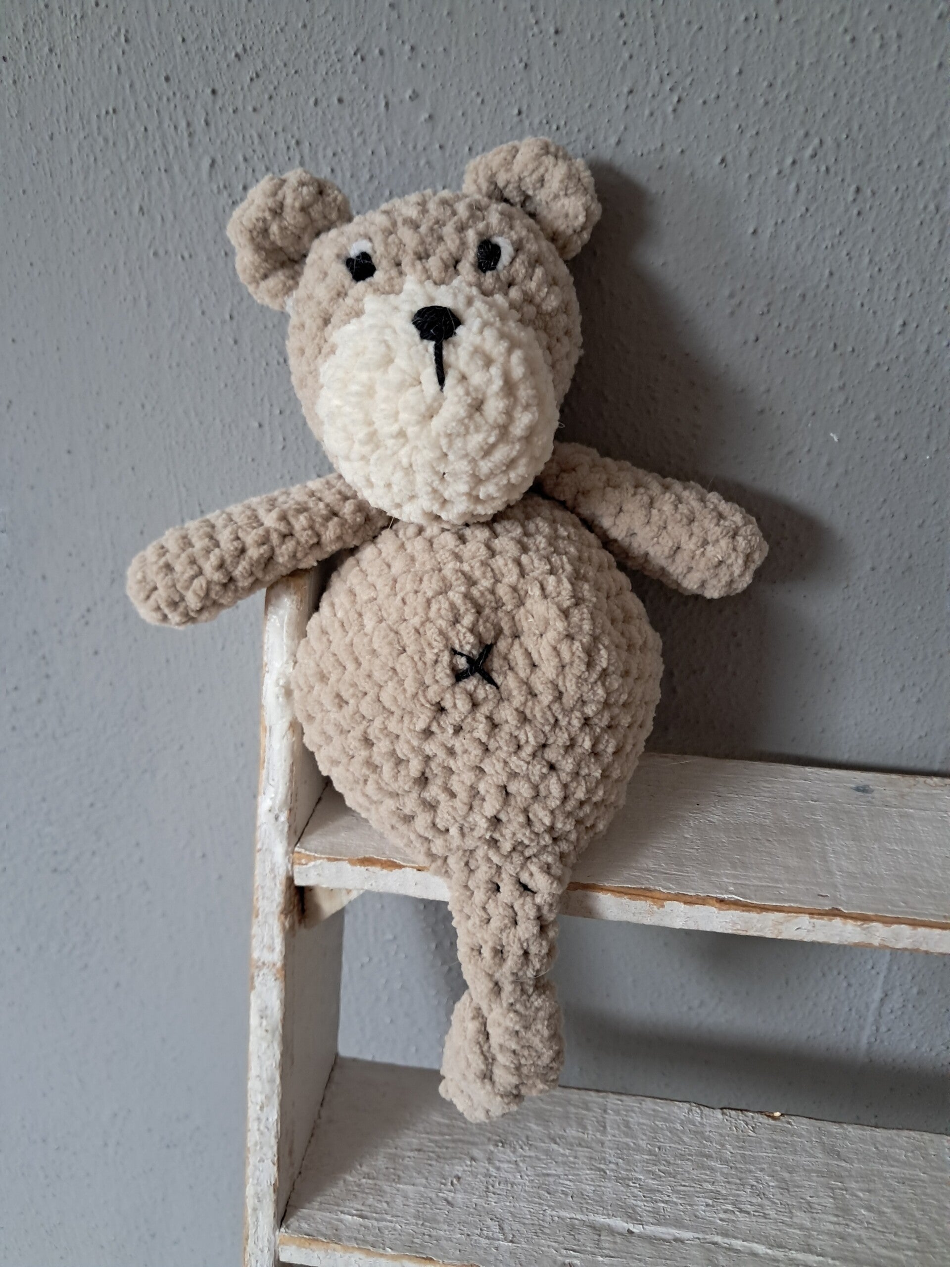 New born knuffel beer beige