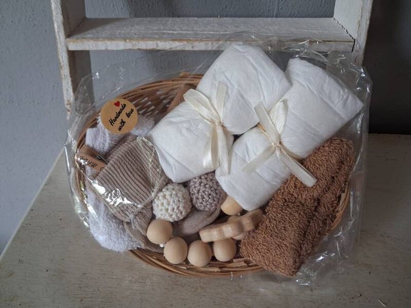Kado mandje bruin egel