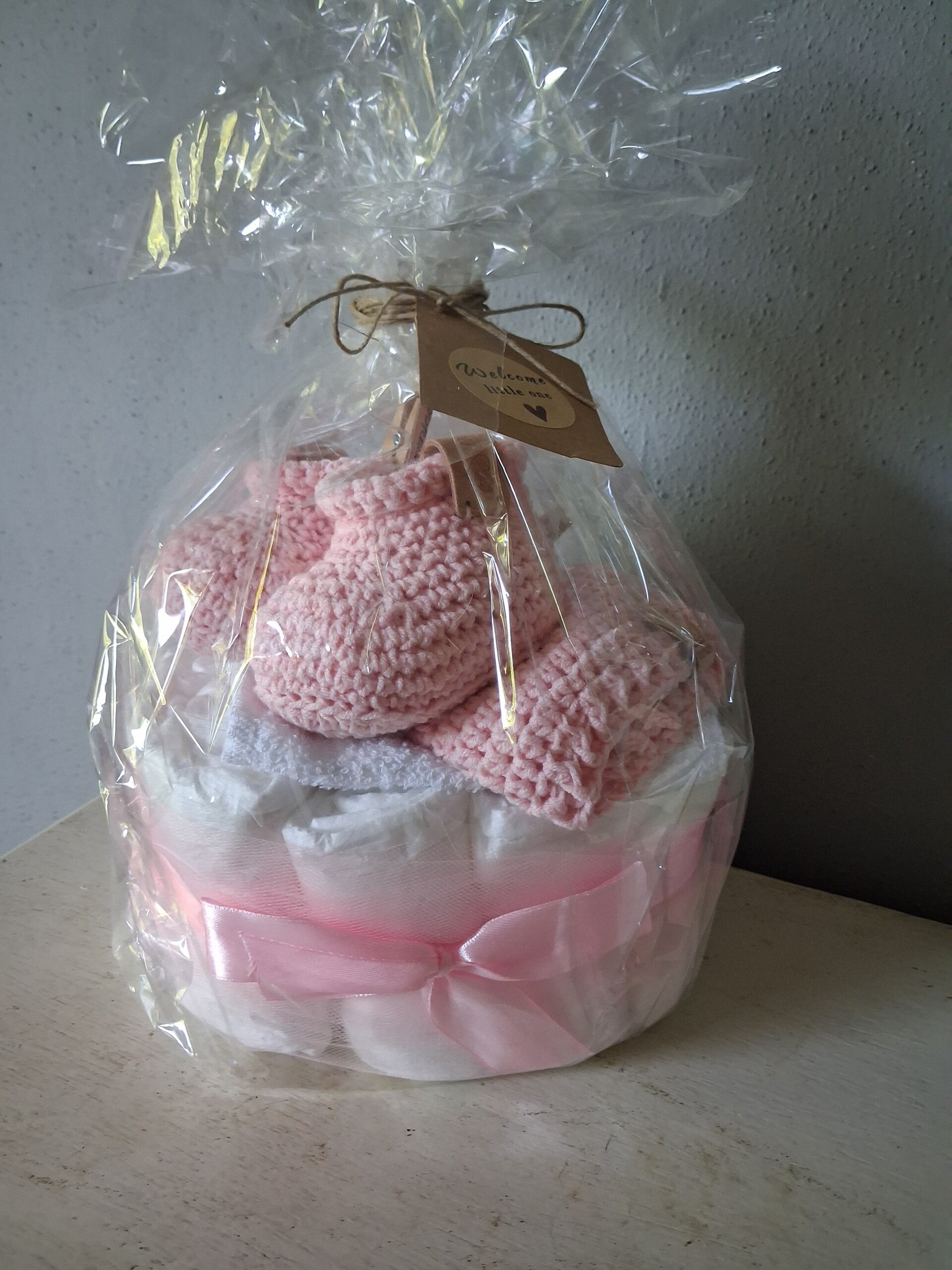 Luiertaart roze