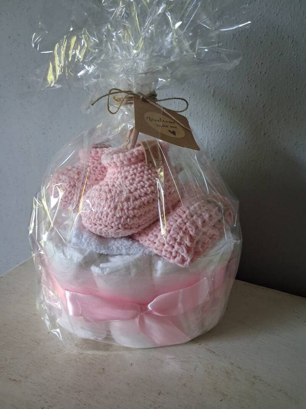 Luiertaart roze
