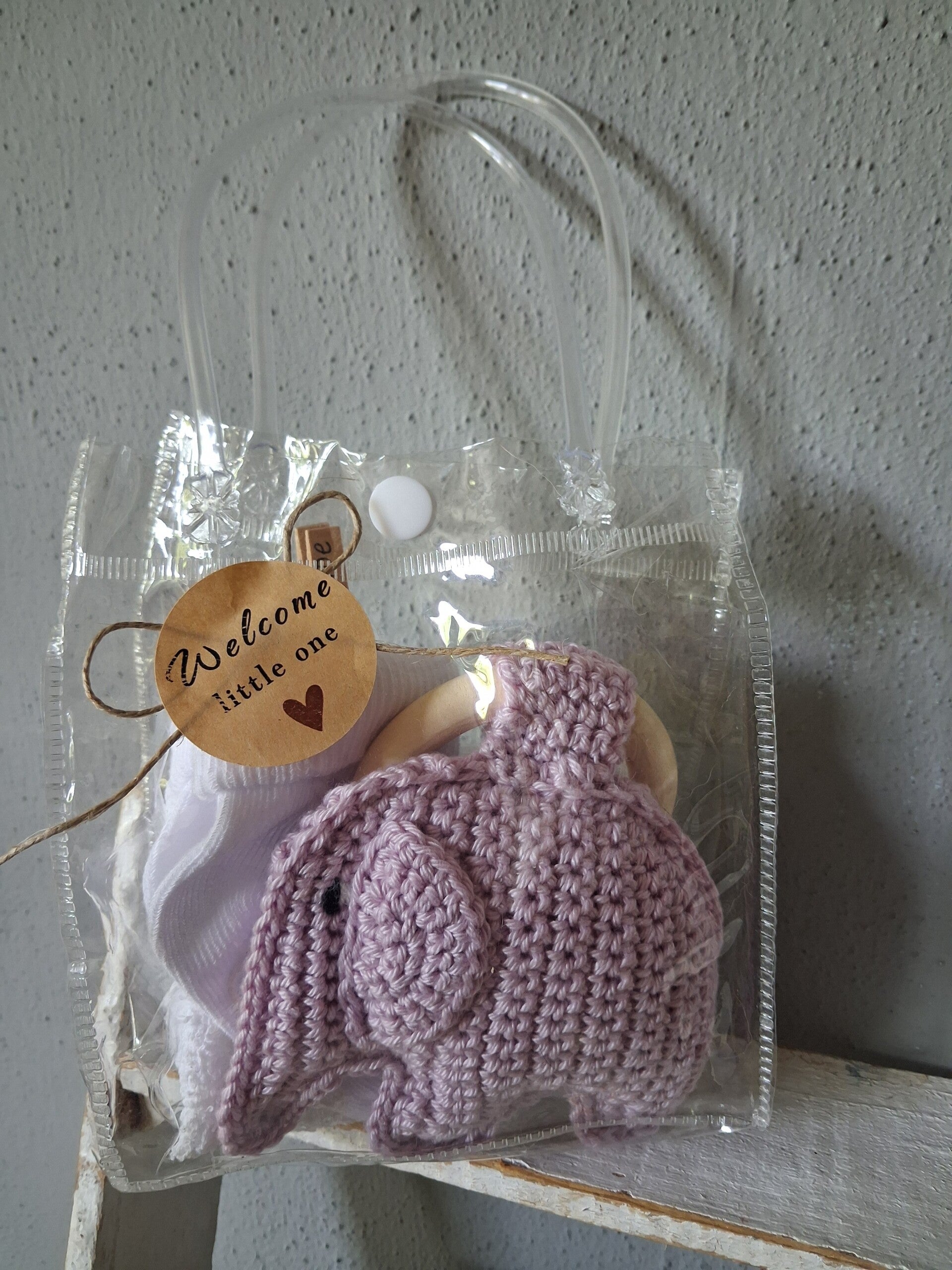 Tasje olifant lils