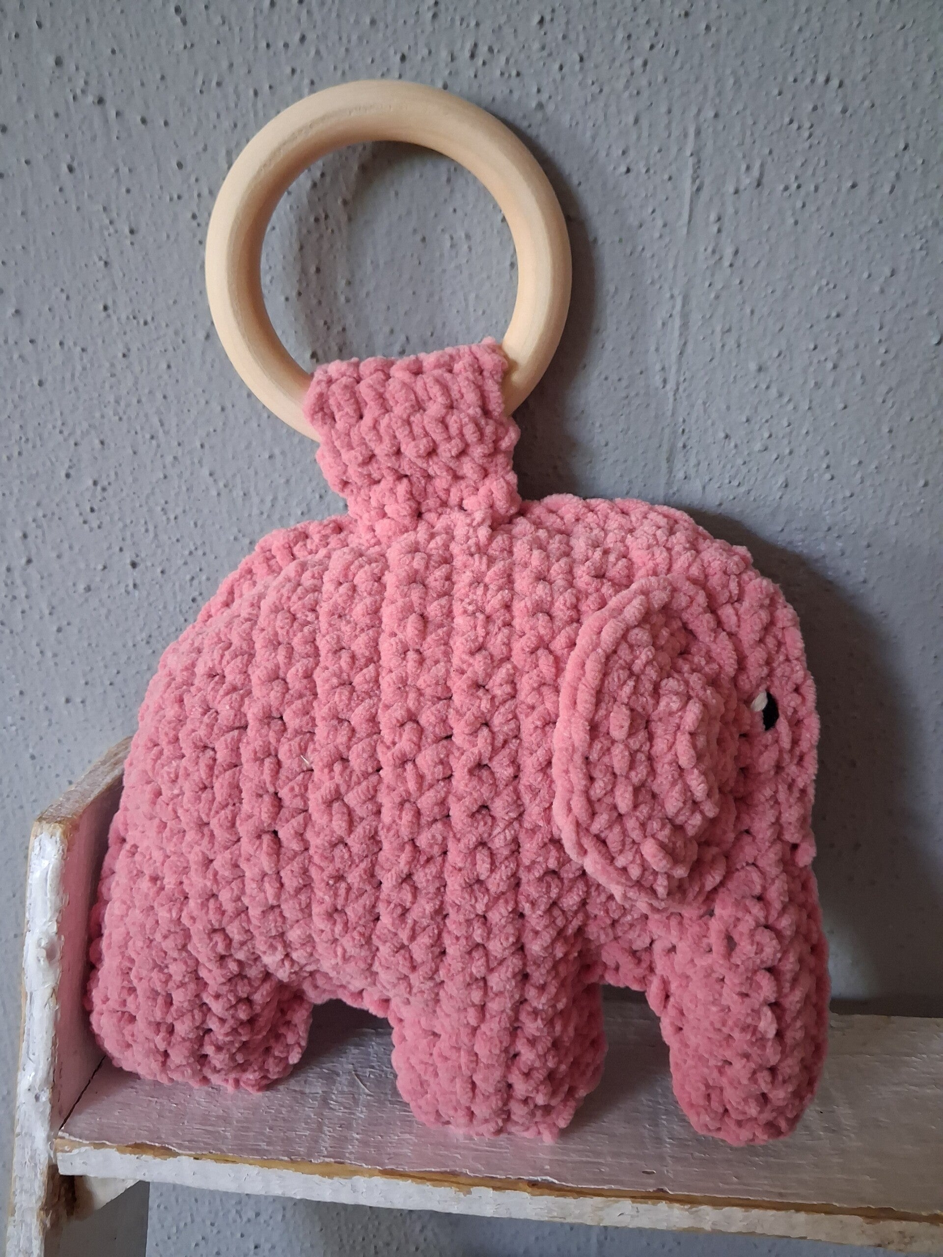 Maxi olifant oud roze