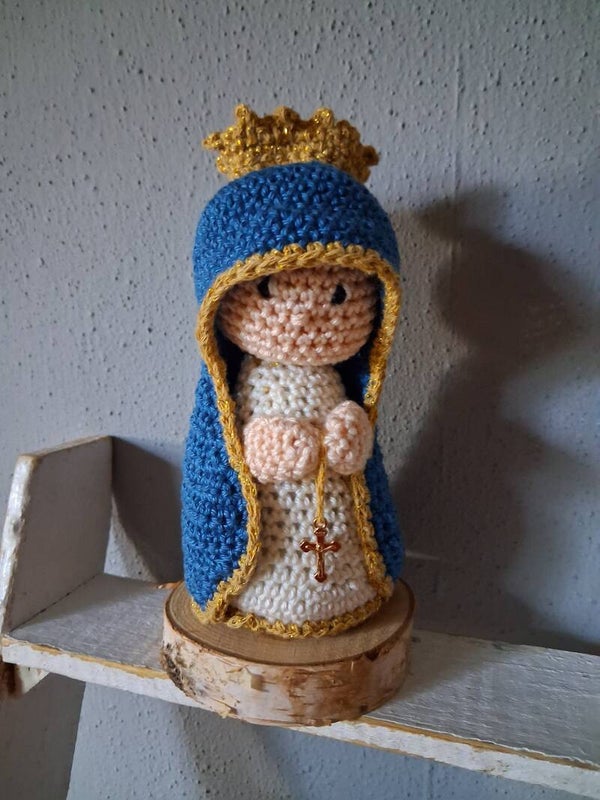 Madonna blauw