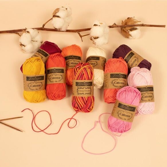 Scheepjes Catona minis colour pack summer sherbet