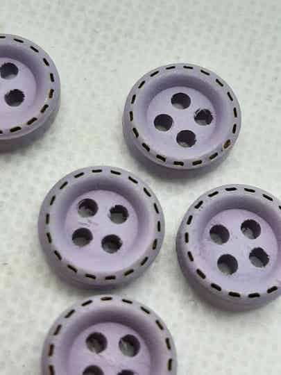 150 Stuks Houten Knopen – 3 Cm – Kleurrijk Met 2 Gaten – Perfect Voor DIY, Kleding, Tassen En Andere Naaiprojecten