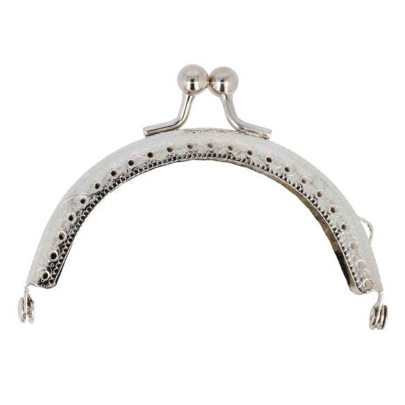 Opry portemonnee sluiting  85 mm zilver