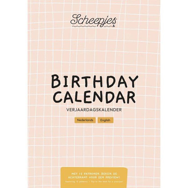 Scheepjes Verjaardagskalender
