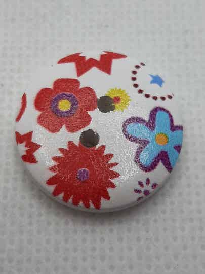 Plastic ronde knopen 20 mm / Knopen | De roze haaknaald Plastic ronde knopen 20 mm / Knopen | De roze haaknaald