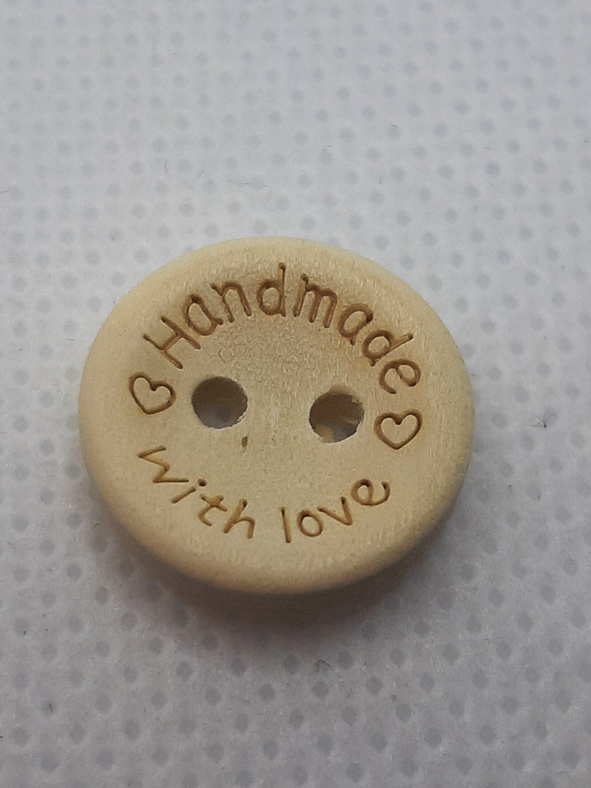 Knoop 15 mm blank hout handmade (4)