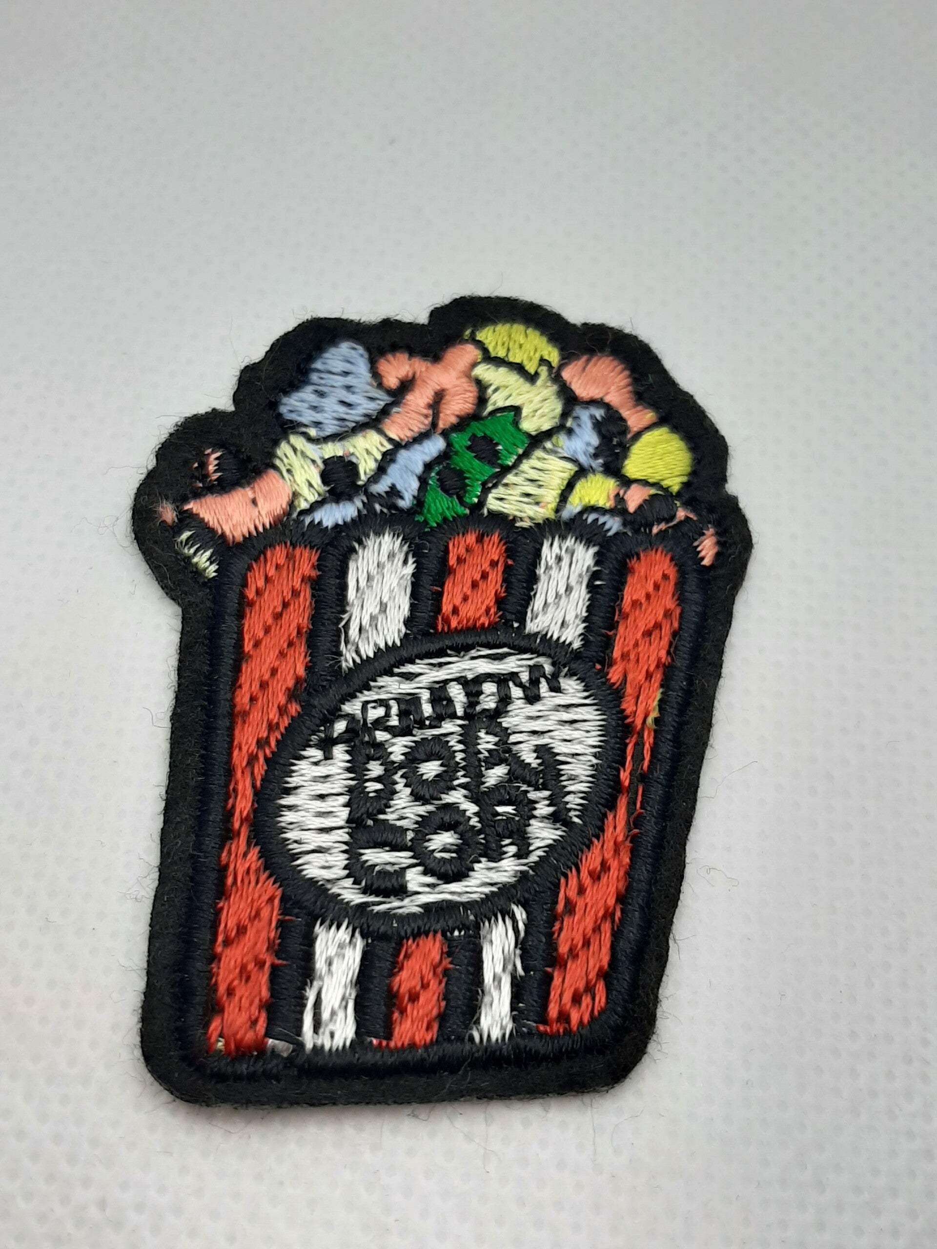 Applicatie zak popcorn 4 x 5