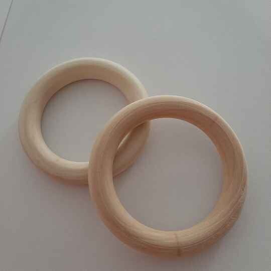 100 mm houten ring