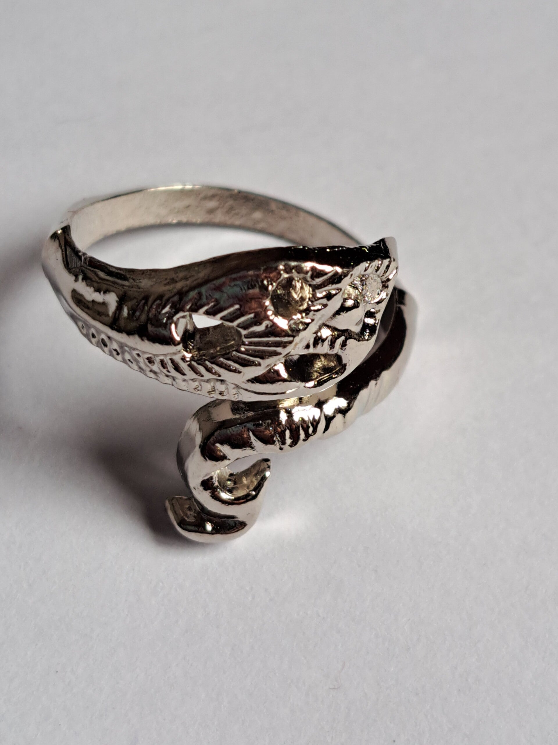 Ring om draad te geleiden slang