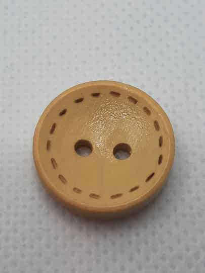 Houten knopen | 15 mm | 50 stuks Houten knopen | 15 mm | 50 stuks