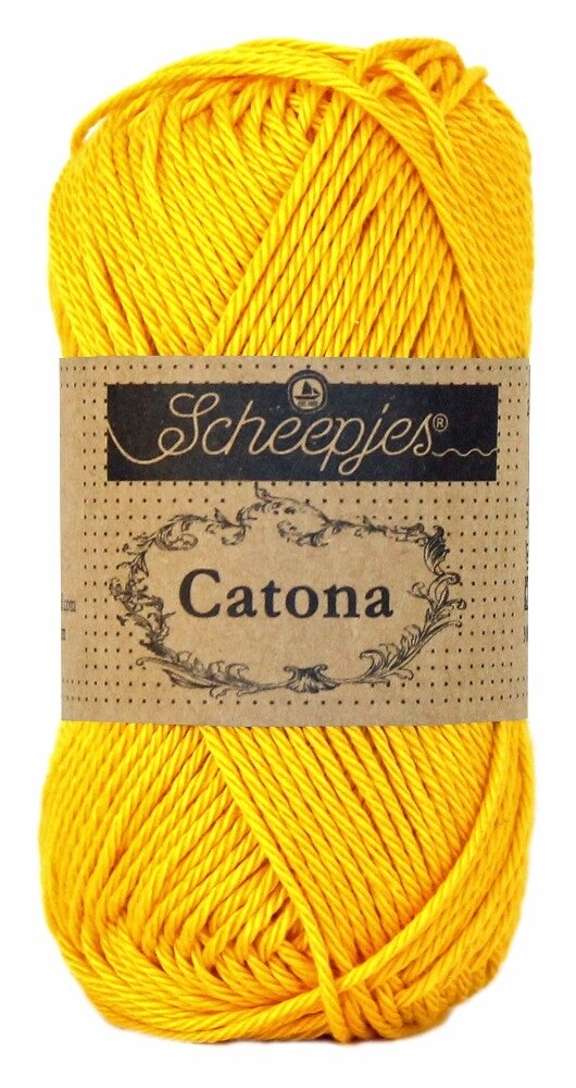 Scheepjes catona 208  Yellow Gold 50 gram
