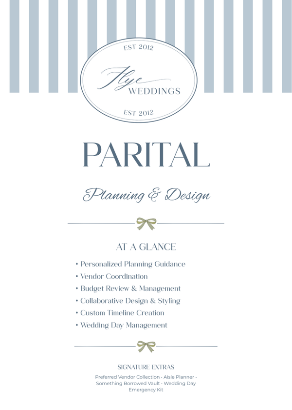 Partial Planning & Design