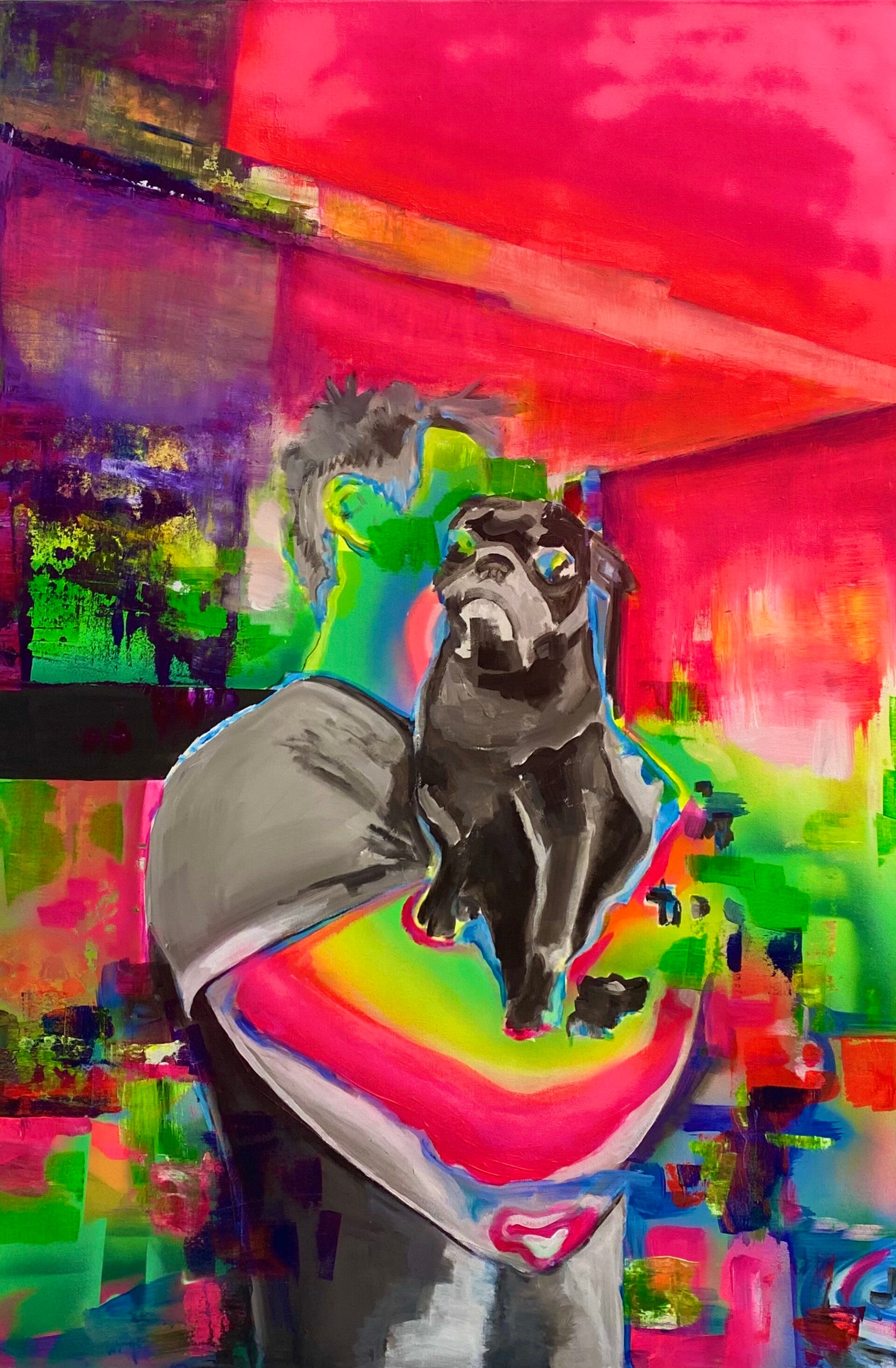 "A Pug in the system" Artist: Asteria