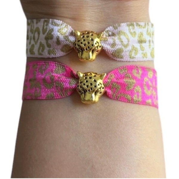Ibiza panterkop armband