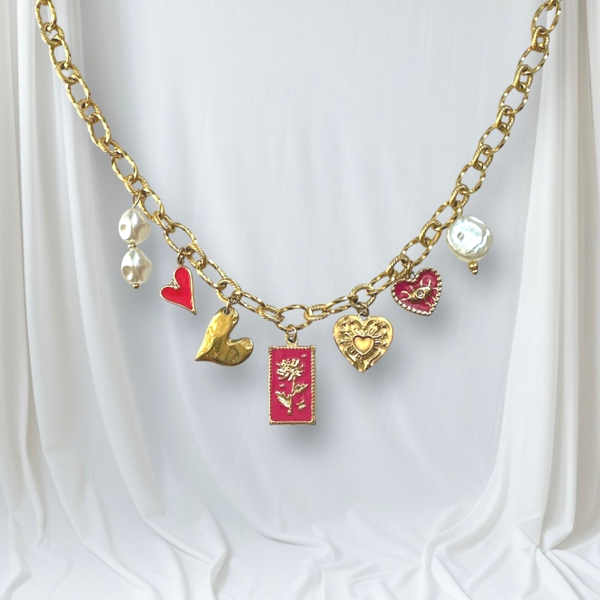 Rosy bedelketting goud