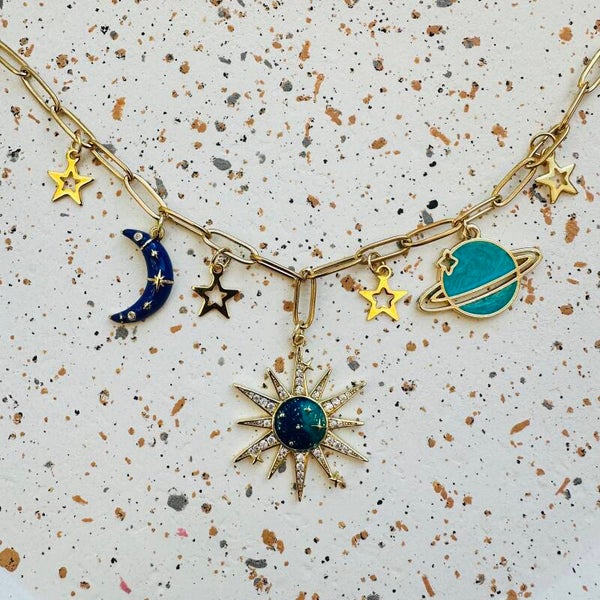 Galaxy bedels ketting
