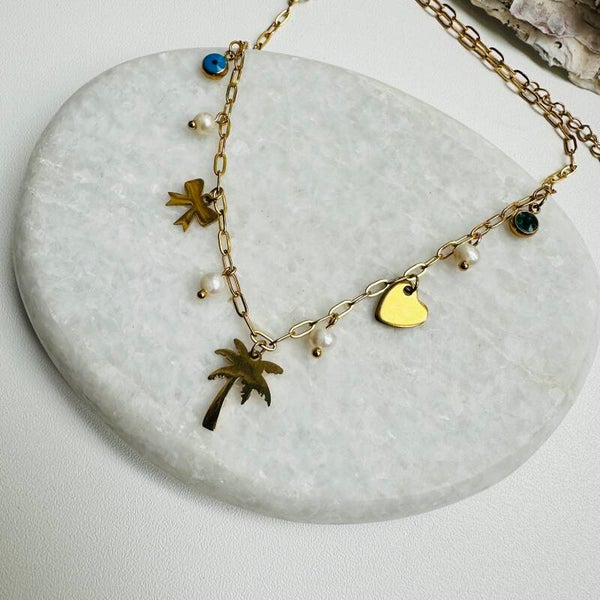 Palmboom bedelketting