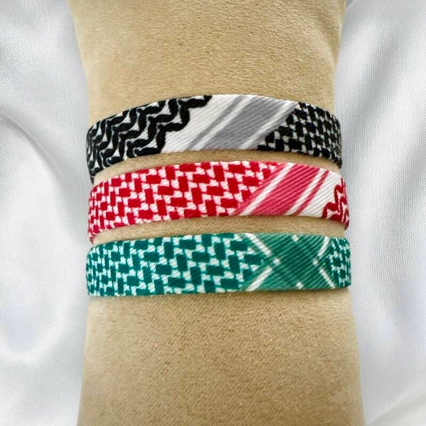 Palestijnse Keffiyeh armband