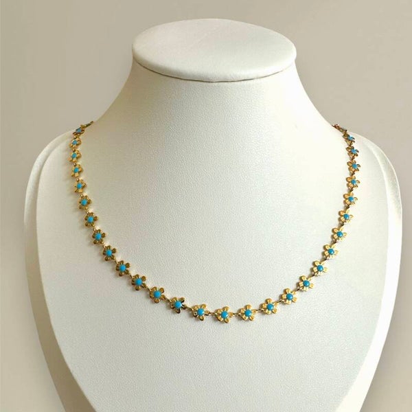 Bloemetjes ketting