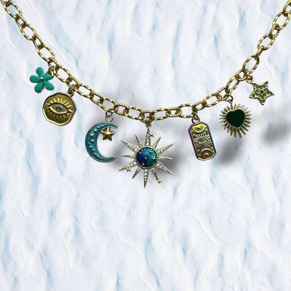 Galaxy mix & match bedelketting