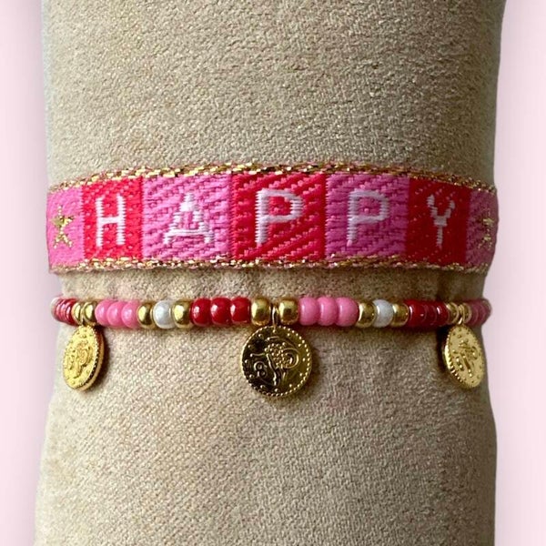 Happy armband set