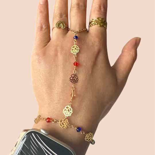 Rosjes armband met ring