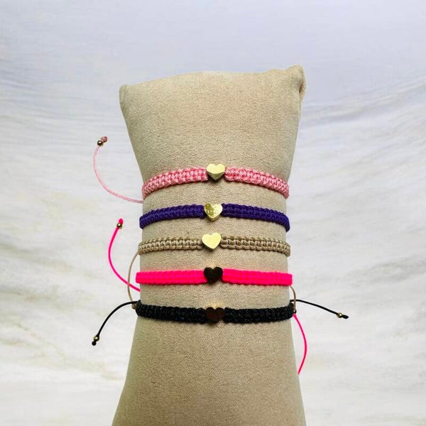 Armband met hartje