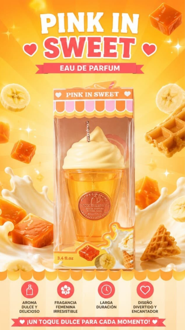 Pink In Sweet caramelo