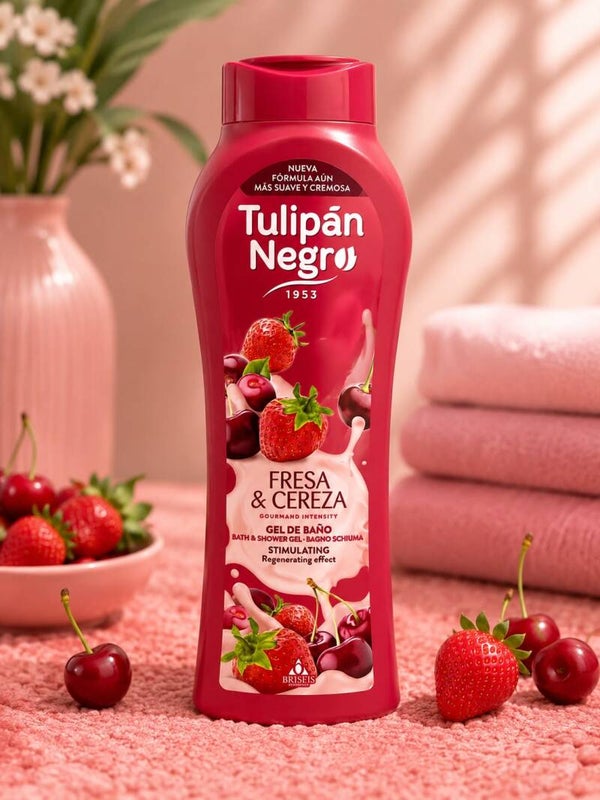 Gel de ducha fresa y cereza