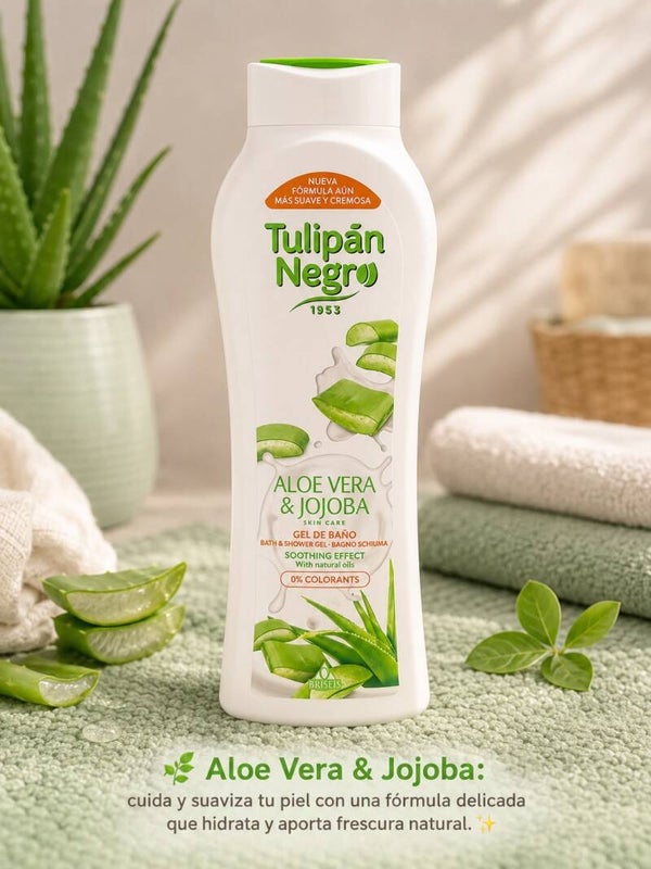 Gel de ducha aloe vera y jojoba