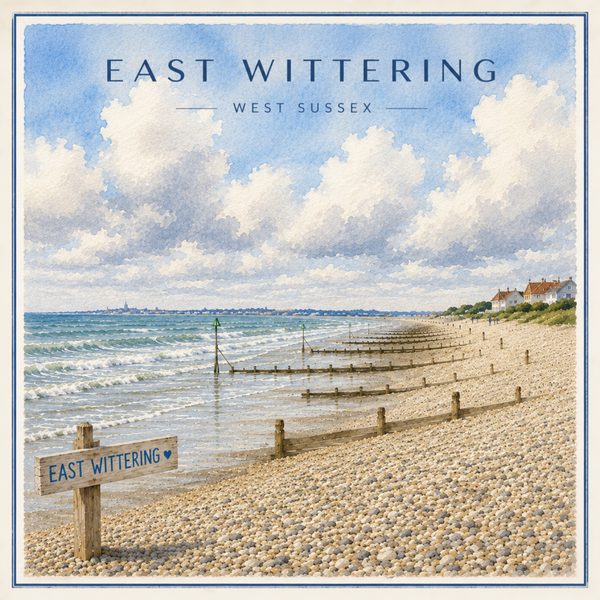 East Wittering Beach Card