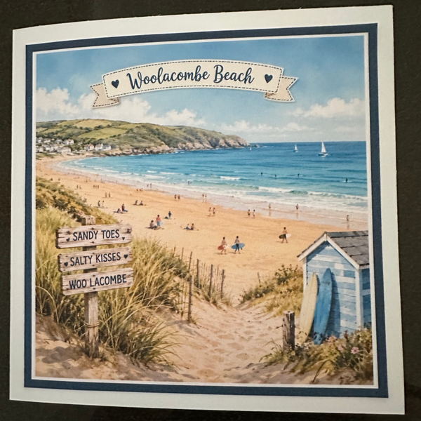 Woolacombe  Beach card