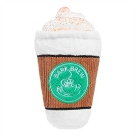 BARK CUP OF BARK ROAST KOFFIE BEKER PLUCHE 24X24,5X6,5 CM TOT 20 KG