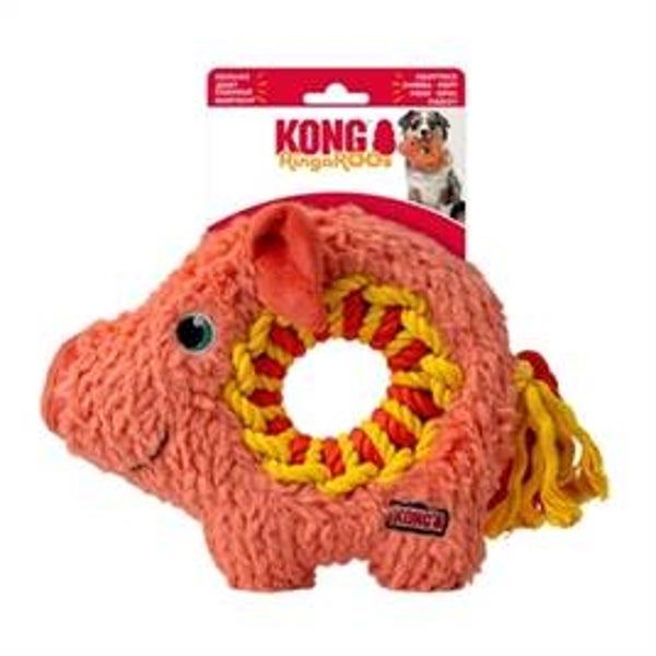 KONG Ringaroos Varken – 34,5 × 5,5 × 20,5 cm