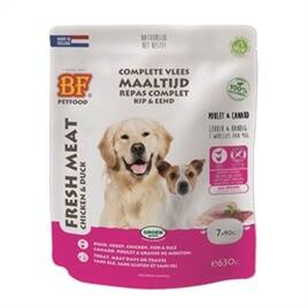 BF Petfood Vleesvoeding Eend 630 gr
