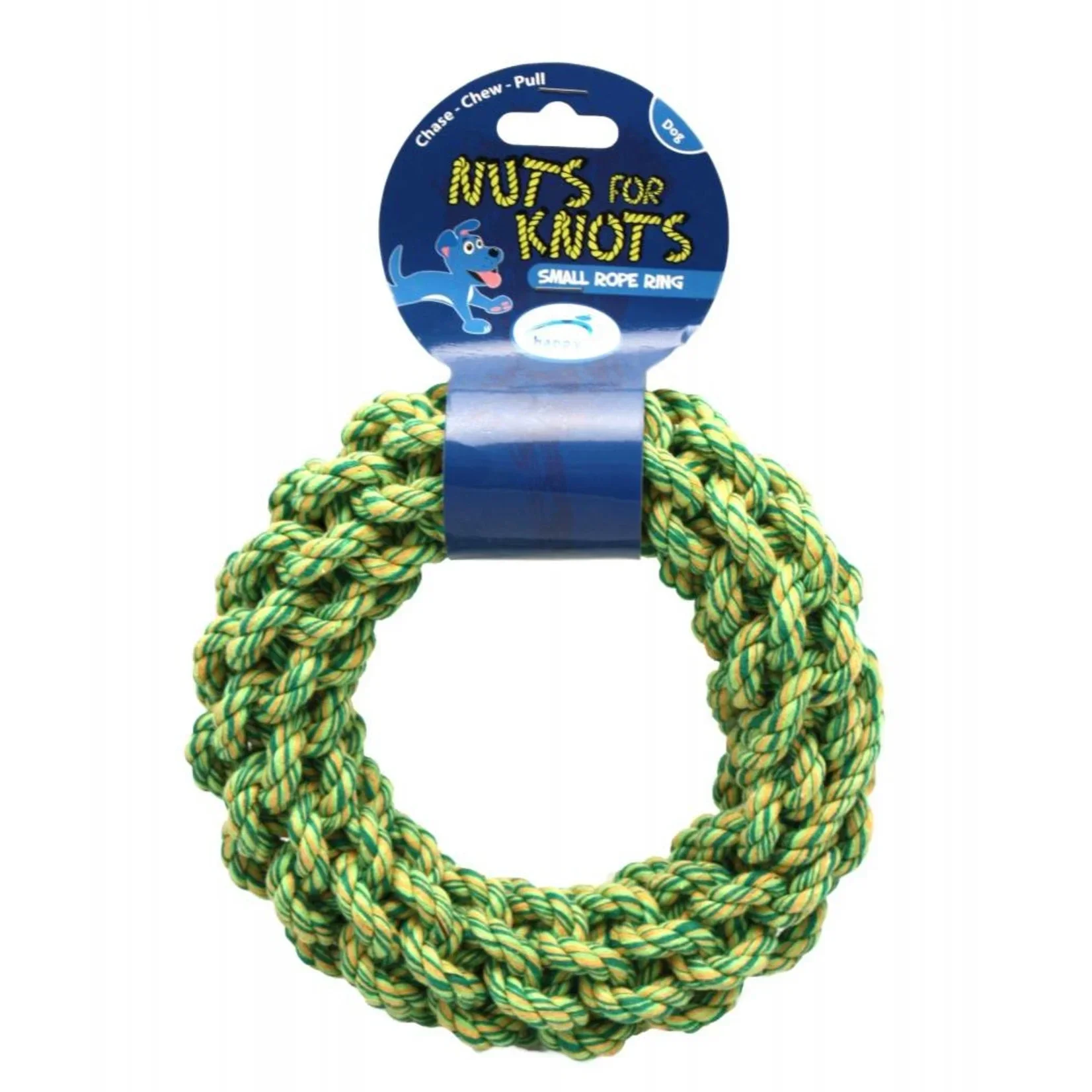Happy Pet Nuts For Knots Ring Groen – Small