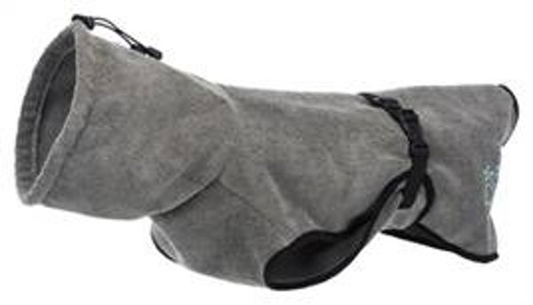 TRIXIE BADJAS HOND BADSTOF GRIJS 75 CM