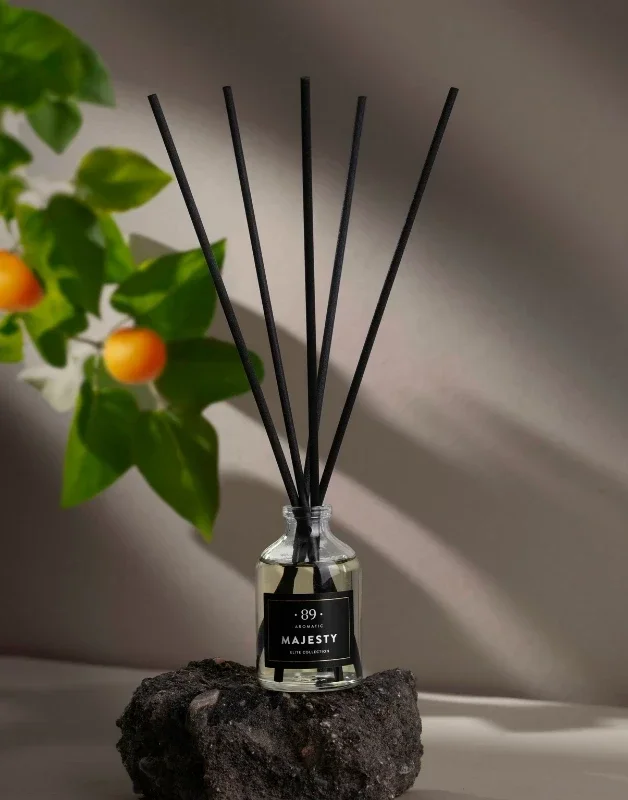 Stäbchendiffusor Majesty-Mandarine, Jasmin und Sandelholz, 50 ml