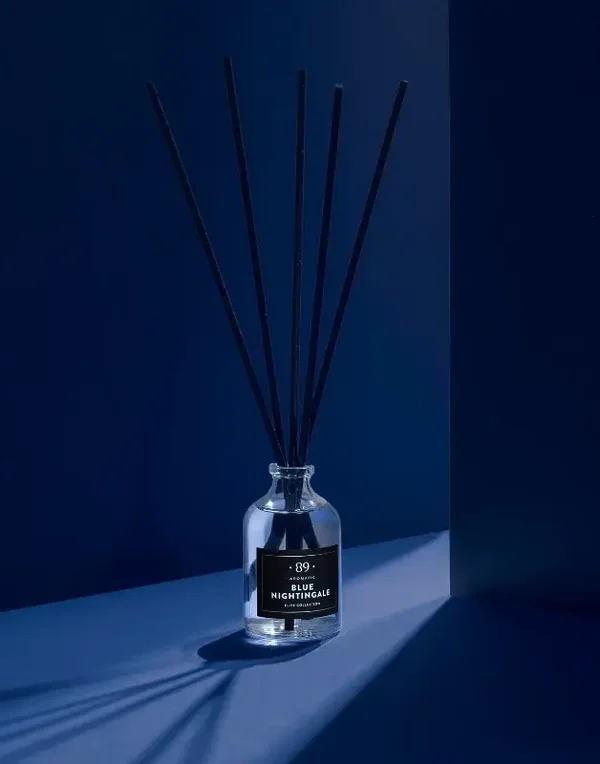Stäbchendiffusor Blue Nightingale-Himbeere, Vanille & Cashmeran, 50 ml