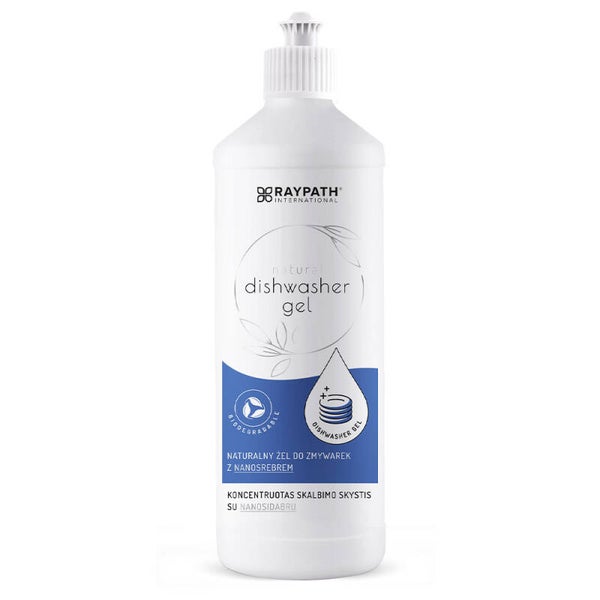Natürliches Geschirrspül-Gel mit Nanosilber