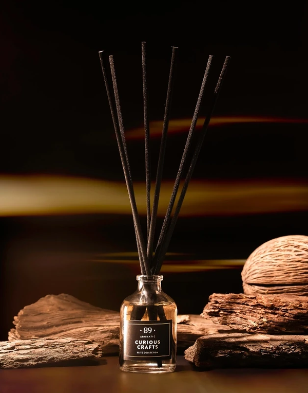 Stäbchendiffusor Curious Crafts- Zitrone, Safran und Patchouli 50 ml
