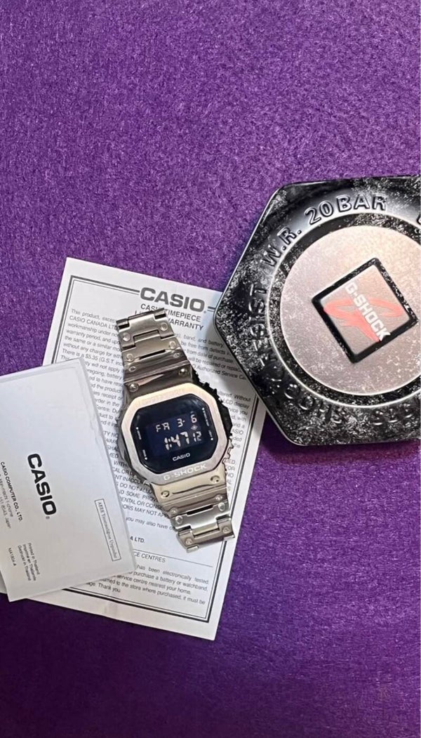 G-Shock Metal DW-5600SK) 2e battery. • Module: 3229