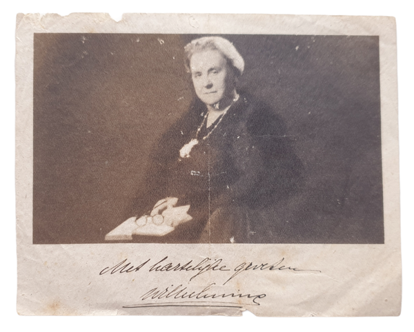 Leaflet H 22 ''Met hartelijke groeten Wilhelmina'' (1942)