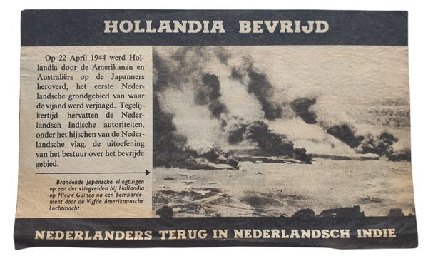 Leaflet USH 13 ''Hollandia Bevrijd''