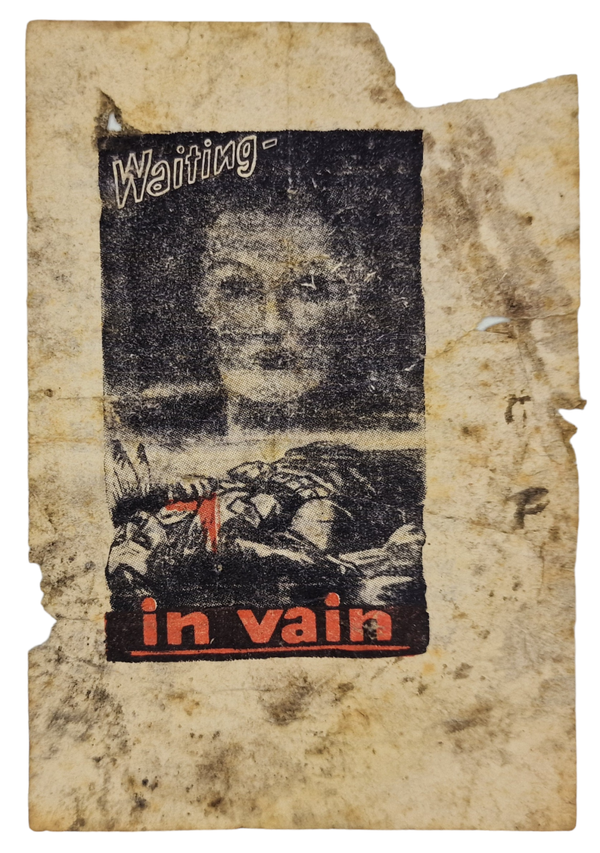 Original WW2 German Leaflet - AI-081-2-44 Waiting in vain (1944)